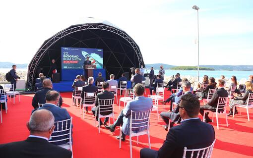 The 22nd Biograd Boat Show opens under sunny skies with over 240 registered exhibitors