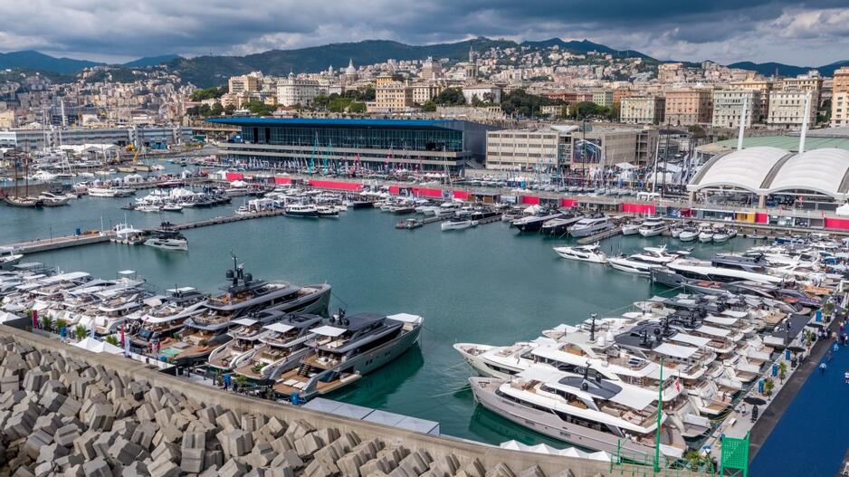 This year's Genoa International Boat Show will take place from September 16-21