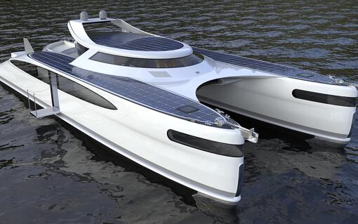 Pagurus "crabmaran" najnoviji koncept Lazzarinijevog  "hibridno-hibridnog" dizajna jahte 