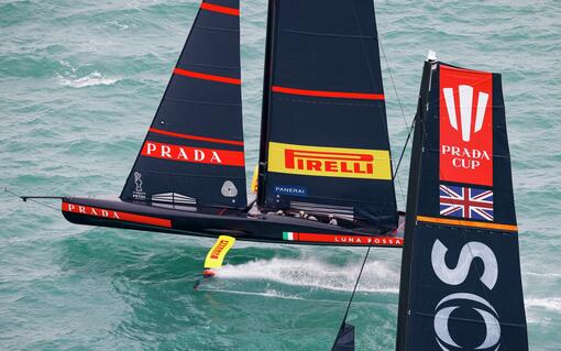 Convincing Luna Rossa after the first two final days of the Prada Cup