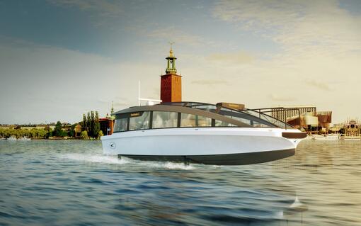 Candela Hydrofoil, the fastest electric boat for passenger transport