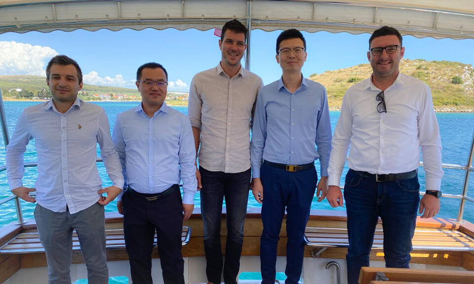Representatives of the Chinese CRBC got acquainted with the possibilities of building the bridge Pašman - the mainland